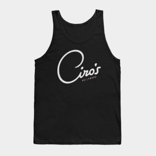 Ciro's Nightclub Hollywood Vintage Tank Top